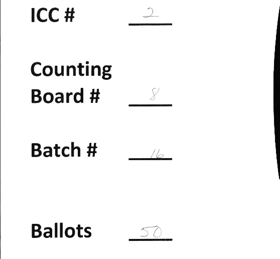Counting board summary sheet from AVCB scans